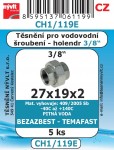 CH1/119E SADA 3/8" 27x19x2 voda bezazbest TEMAFAST 5ks