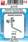 D/775  SADA  přepínače DANIX, RENO pryž 5ks