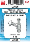 L/626   SADA těsnění pro sifony  SAM Holding umyvadlo guma 7ks
